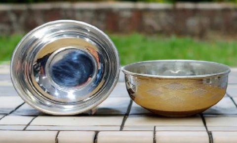 German Silver - Prasadam Bowls