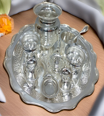 Brass Pooja Thali Set