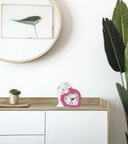 15x19 Cm Couple Heart Table Clock for Home Office College K4175