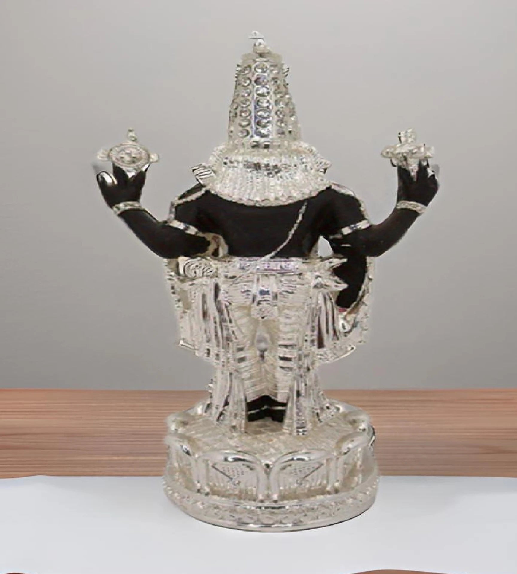 Sigaram 8 Inch Kamal Balaji/ Tirupathi/ Venkateshwara For Home Pooja Decore K4689