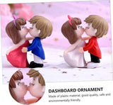Cute Couple Kiss Figurin Miniature Showpiece Statue For Gift,Lovers K4277