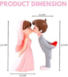 Cute Couple Kiss Gift Figurin Miniature Showpiece Statue For Gift,Lovers K4284