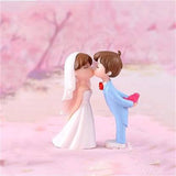 Cute Couple Kiss Gift Figurin Miniature Showpiece Statue For Gift,Lovers K4285