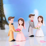 Cute Couple Weding Gift Figurin Miniature Showpiece Statue For Gift,Lovers K4286