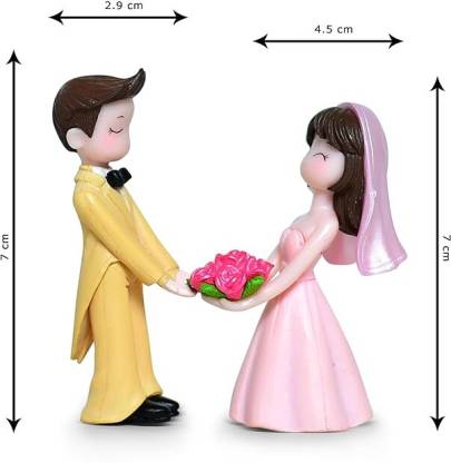 Cute Couple Weds Gift Figurin Miniature Showpiece Statue For Gift,Lovers K4287