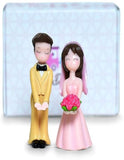 Cute Couple Weds Gift Figurin Miniature Showpiece Statue For Gift,Lovers K4287