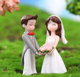 Cute Couple Weding Gift Figurin Miniature Showpiece Statue For Gift,Lovers K4288