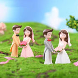 Cute Couple Weding Gift Figurin Miniature Showpiece Statue For Gift,Lovers K4286