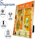 3 in 1  Photo Frame With Clock