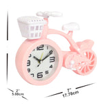 Cycle Pink Clock