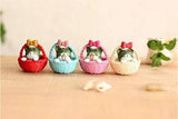 Kitten In Basket Figurin Miniature Showpiece Statue For Gift,Lovers K4253