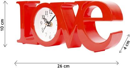 5 Inches Stylish Elegant Designer Table-Alarm Clock K3954