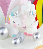 Couple OF Rabbit Figurin Cartoon Miniature Showpiece Statue For Gift,Babys K4252