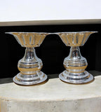 Sigaram Brass 5 Inch Flower Diya For home Pooja Decore K4593