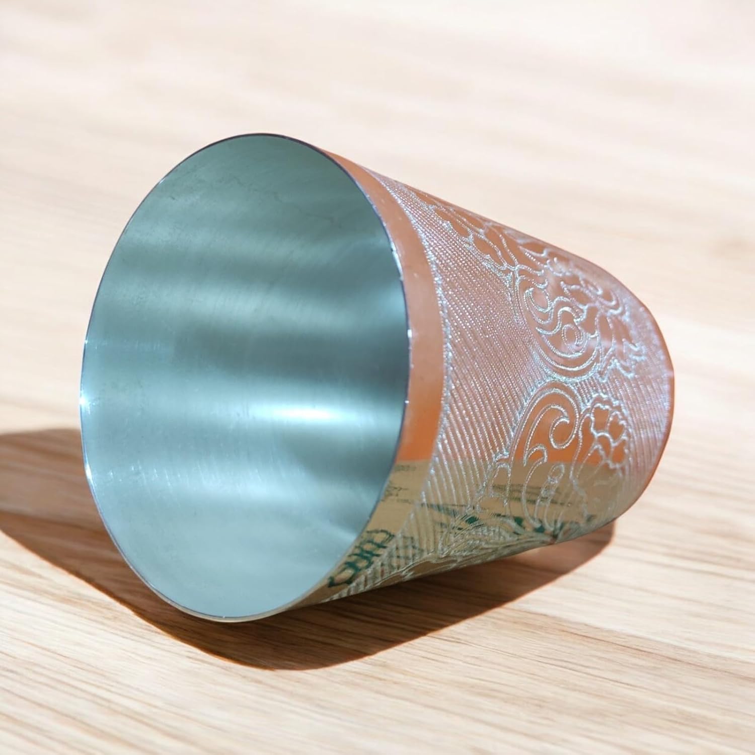 Sigaram Pure German Silver Tumbler Glass For Home Pooja Decor K4399