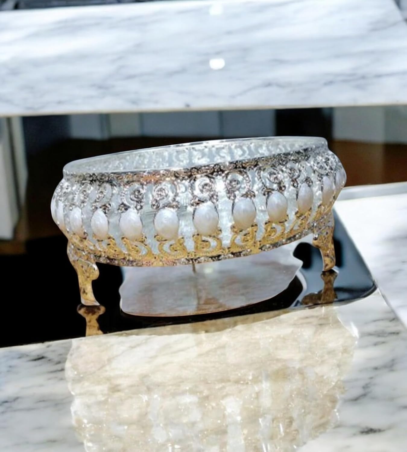 Sigaram 6 Inch Wedding Tray For Pooja Festival and Wedding Ceremany K4463