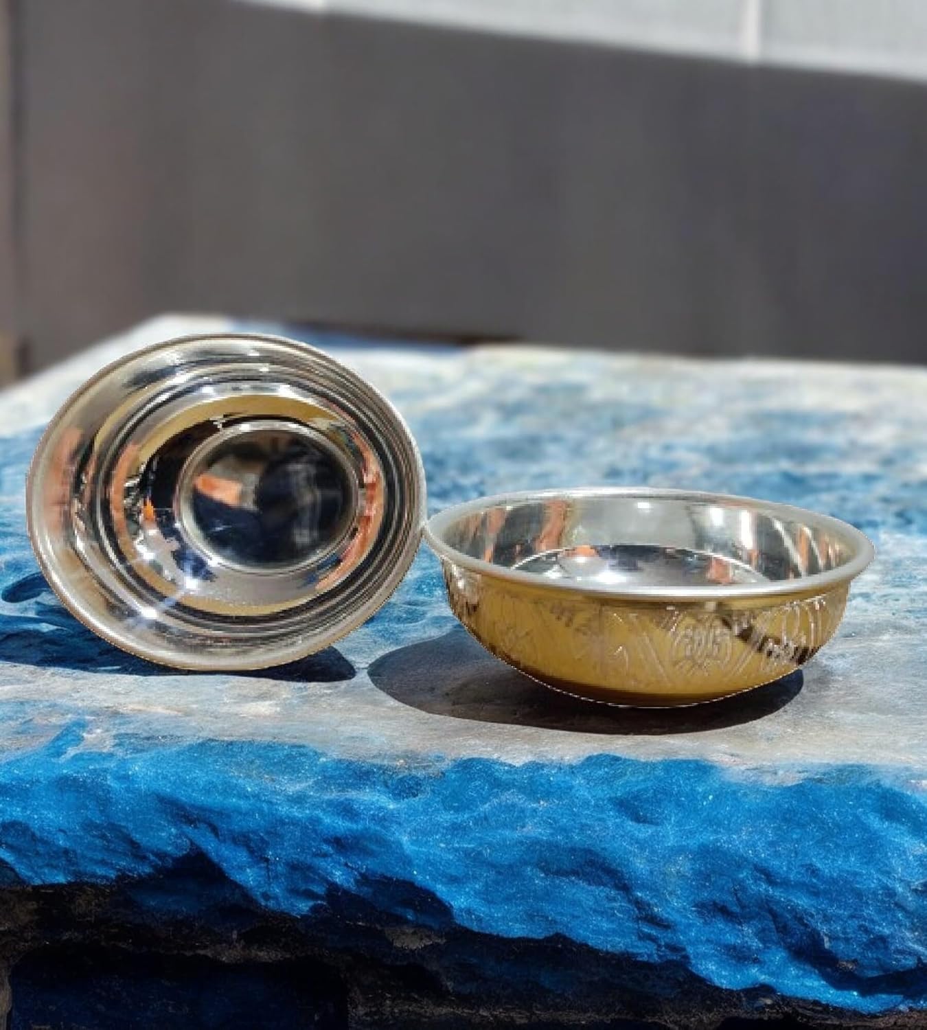 Sigaram 3 Inch German Silver Bowl For Home Pooja Decore K4434