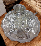 Sigaram Silver Plated 12 Inch Pooja Thali Arthi Set For Home Pooja Decore K4578