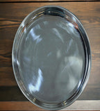 Sigaram German Silver 12 Inch Plain Plate for Home Pooja Decor K3124