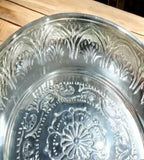 Sigaram 11 Inch Pooja Plate with Stand is best for Home, Office and Temple Poojas K3128