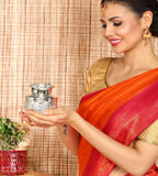 Sigaram German Silver 4 Inch Kalash Chambu For Home Pooja Deccor K3806