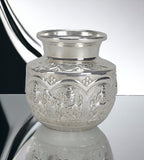 Sigaram German Silver Ashtalakshmi Kalash For Festival Decoration and Office K3977
