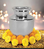 Sigaram German SIlver 4.5 Inch Plain Chambu For Home Pooja Decor K3978