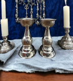 German Silver Pooja Thali Diya or Vilakku For Home or Festival Decoration-K4120