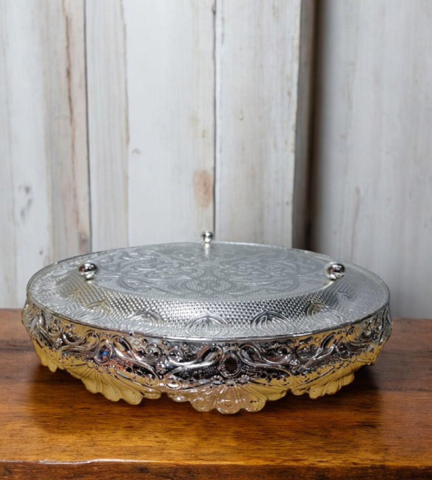 Sigaram 10 Inch Wedding Tray For Pooja Festival and Wedding Ceremany K4460