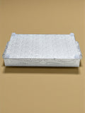 Sigaram 7x5 Inch Wooden Silver Plated Choky Tray for Wedding Return Gifts K5169