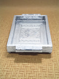 Sigaram 7x10 Inch Wooden Silver Plated Choky Tray for Wedding Return Gifts K5170