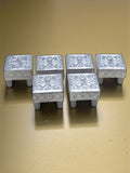 Sigaram 2x2 Inch Silver Plated Wooden Chowki/Patiya for Home & Temple Pooja Decor K5197