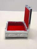 Sigaram 7x10 Inch Silver Plated Wooden Pooja Box For Home Pooja Box K5219