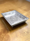 Sigaram 12x9 Inch Silver Plated Pooja Tray For Home & Wedding Functions K5225