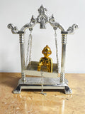 Sigaram Silver Plated Bala Krishna Pooja Jhula – Silver Finish Krishna Swing K5237