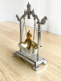 Sigaram Silver Plated Bala Krishna Pooja Jhula – Silver Finish Krishna Swing K5237