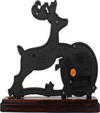 Analog Biscuit Color Deer Table Clock K3923