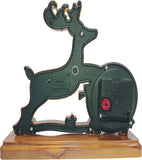 Analog Yellow Color Deer Table Clock K3921