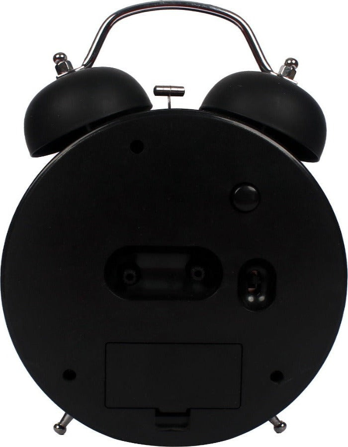 Black Color 13 X 20Cm Analog Table Clock K3082