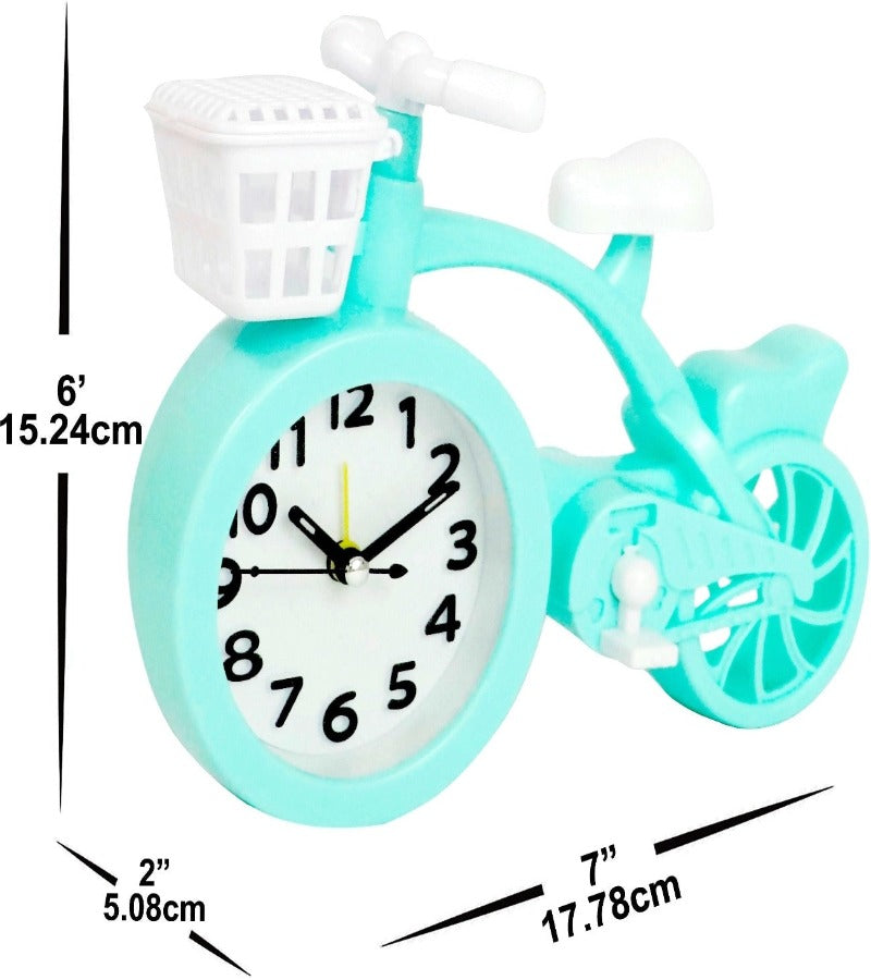 Cycle Blue Clock
