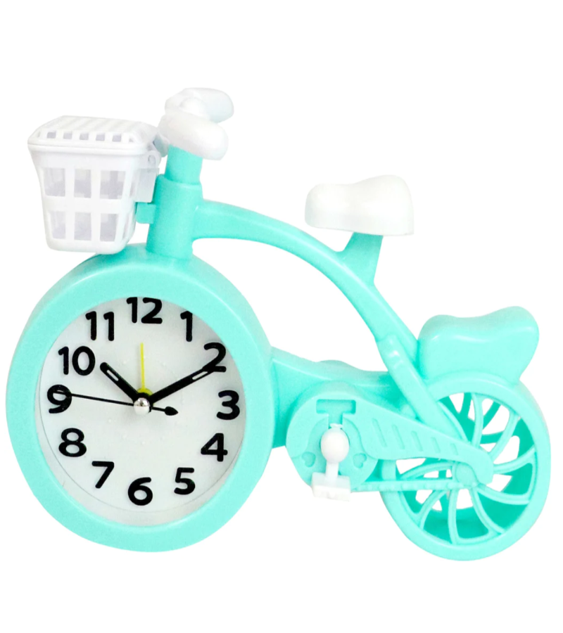 Cycle Blue Clock