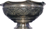 Sigaram German Silver Pooja Basket, Flower Basket, Fruit basket For Pooja Thali, Festival Decoration and Office K2564