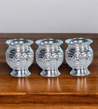 Sigaram 2Inch German Silver Kum Kum Cup For Home Pooja Decore K2517