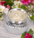 Sigaram 5X4.5 Inch Asta Lakshmi Kalash for Pooja Decor K4126