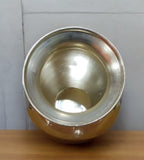 Sigaram 4X4 Inch Plain Kalash Made By Pure German Silver For Puja K4128