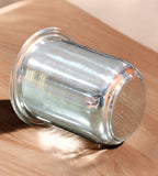 3.5 Inch German Silver Plain Glass for Serving or pooja K4144