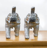 Sigaram 3.5 Inch Metal Elephant For Home Pooja Decore K4437
