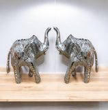 Sigaram 3.5 Inch Metal Elephant For Home Pooja Decore K4437