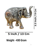 Sigaram 3 Inch Metal Elephant For Home Pooja Decore K4439