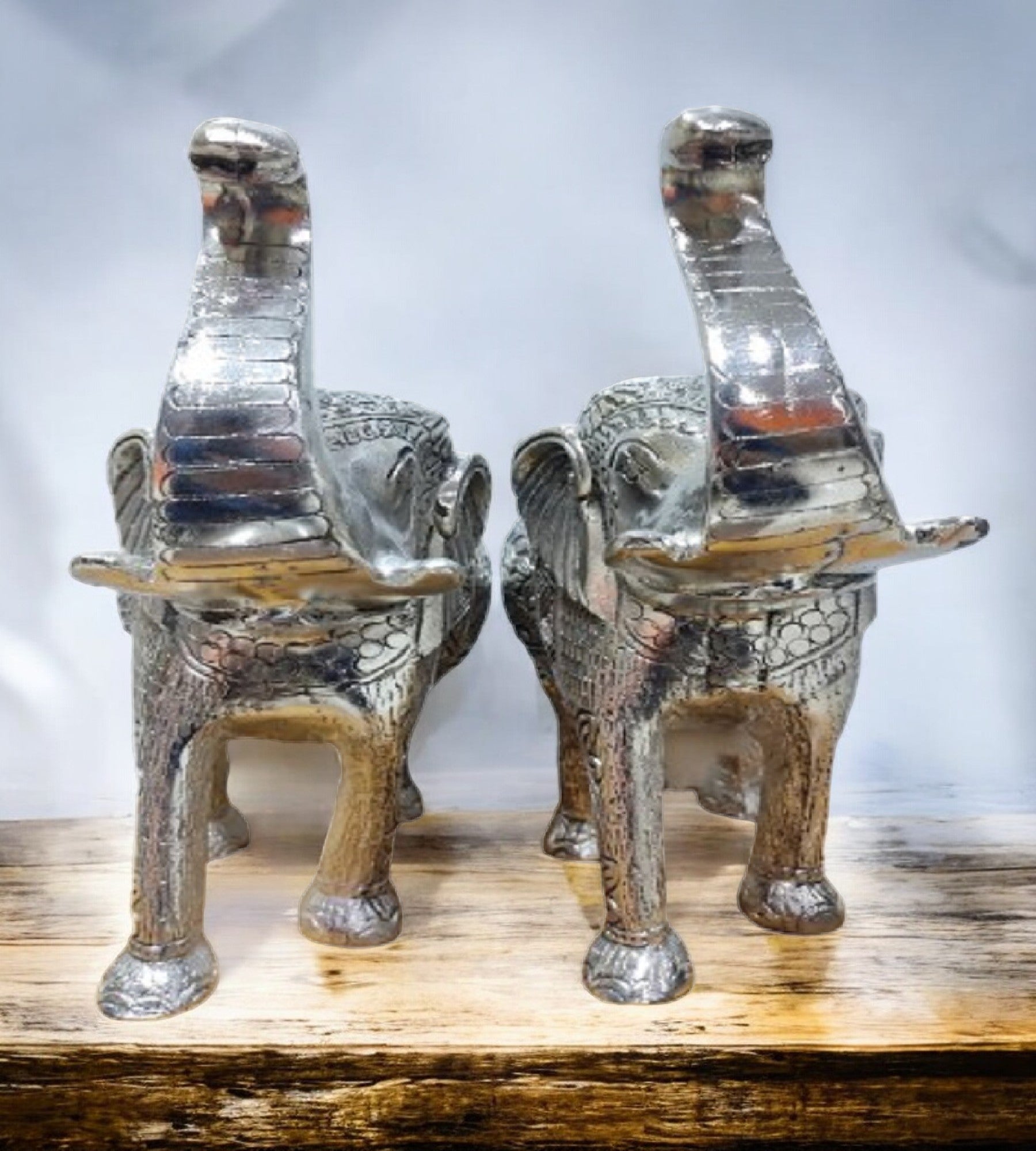 Sigaram 10.5 Ich Metal Elephant For Home Pooja Decore K4446